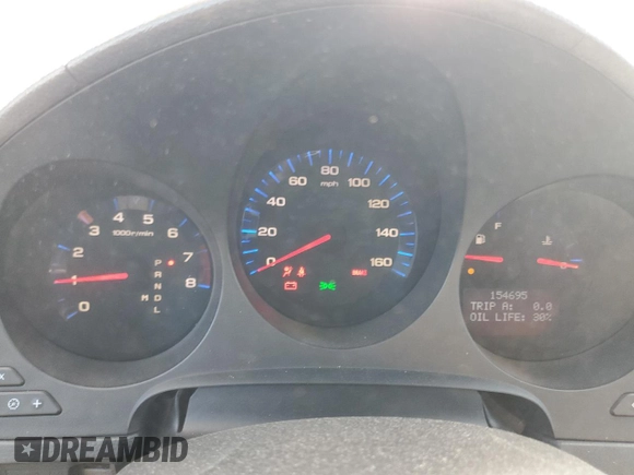 2004 Acura TL with VIN 19UUA66204A025105, listed as a Copart auction lot 52652255 with 154,695 mi miles and Salvage Title. Bid and sale history available at carsss.com. Image 9.