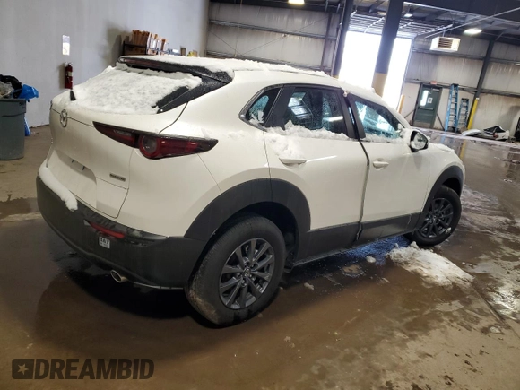 2024 Mazda CX-30 S with VIN 3MVDMBAM6RM697895, listed as a Copart auction lot 89336865 with 2,254 mi miles and Salvage title. Bid and sale history available at DreamBid. Image 3.