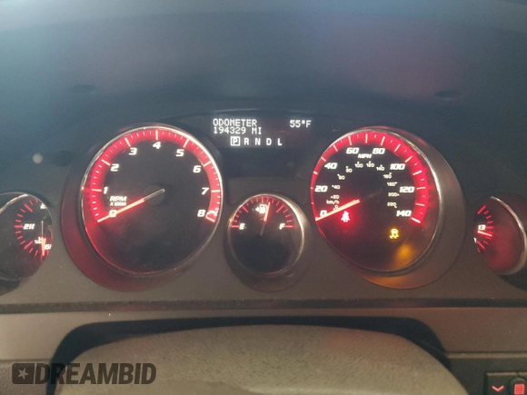 2008 GMC Acadia SLT2 with VIN 1GKEV33798J188125, listed as a Copart auction lot 58092335 with 194,329 mi miles and Clean title. Bid and sale history available at DreamBid. Image 9.