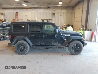 2021 Jeep Wrangler Unlimited Sport S with VIN 1C4HJXDG8MW578205, listed as a IAAI auction lot 42040105 with 46,537 mi miles and . Bid and sale history available at DreamBid. Image 13.