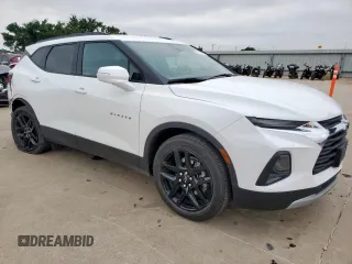 2022 Chevrolet Blazer LT with VIN 3GNKBDRS0NS175435, listed as a Copart auction lot 59018815 with 33,911 mi miles and Salvage title. Bid and sale history available at DreamBid. Image 4.
