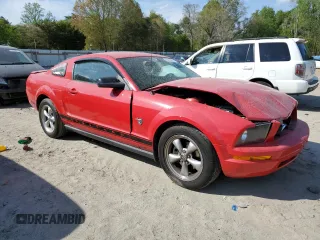 2009 Ford Mustang with VIN 1ZVHT80N895127354, listed as a Copart auction lot 53673695 with 131,935 mi miles and Salvage title. Bid and sale history available at DreamBid. Image 4.