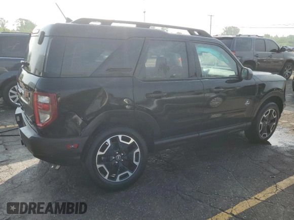 2023 Ford Bronco Sport Outer Banks с VIN 3FMCR9C6XPRD52354, выставлен на аукционе Copart как лот 61189325 с пробегом 32 228 миль миль и Списание • Salvage title. История ставок и продаж доступна на DreamBid. Изображение 3.
