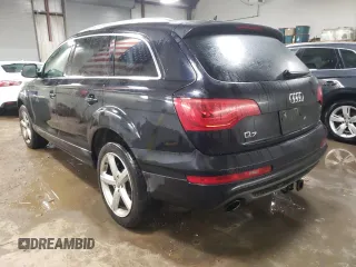 2012 Audi Q7 S line with VIN WA1DGAFE1CD009562, listed as a Copart auction lot 45904125 with 124,378 mi miles and Salvage title. Bid and sale history available at DreamBid. Image 2.