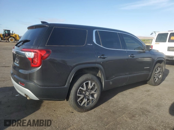 2020 GMC Acadia SLE with VIN 1GKKNKLA9LZ161767, listed as a Copart auction lot 55525945 with 142,752 mi miles and Salvage title. Bid and sale history available at DreamBid. Image 3.