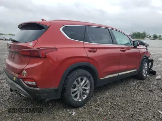 2019 Hyundai Santa Fe SEL with VIN 5NMS33AD3KH073756, listed as a Copart auction lot 53668205 with 99,872 mi miles and Salvage Title. Bid and sale history available at DreamBid. Image 3.