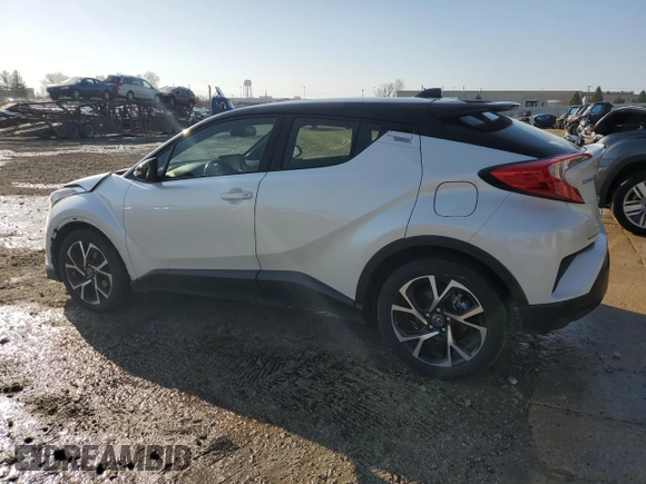 2019 Toyota C-HR XLE z VIN JTNKHMBX4K1061895, wystawiony jako Copart lot #49095605 z przebiegiem 109 974 mil mil oraz Szkoda całkowita • Salvage title. Historia ofert i sprzedaży dostępna na DreamBid. Obrazek 2.