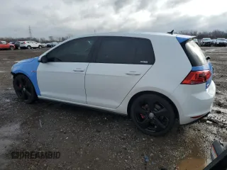 2017 Volkswagen Golf GTI S with VIN 3VW447AU7HM047418, listed as a Copart auction lot 49688035 with 158,034 mi miles and Salvage Title. Bid and sale history available at carsss.com. Image 2.