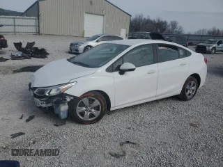 2018 Chevrolet Cruze LS with VIN 1G1BC5SM6J7132260, listed as a Copart auction lot 47524335 with 84,776 mi miles and Salvage Title. Bid and sale history available at DreamBid. Image 1.