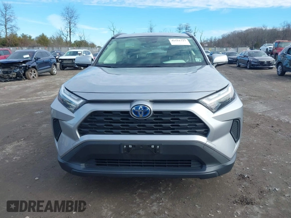 2023 Toyota RAV4 Hybrid LE with VIN JTMMWRFV9PD573263, listed as a IAAI auction lot 41161727 with 32,375 mi miles. Bid and sale history available at carsss.com. Image 12.