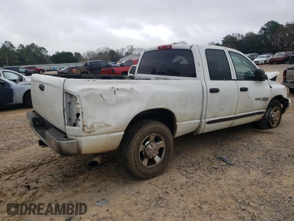 2006 Dodge Ram 2500 SLT with VIN 3D7KR28C86G122141, listed as a Copart auction lot 43026955 with 178,378 mi miles and Salvage Title. Bid and sale history available at carsss.com. Image 3.