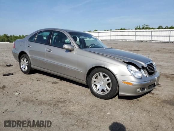 2003 Mercedes-Benz E 320 with VIN WDBUF65J83X110115, listed as a Copart auction lot 55139715 with Not Provided miles and Salvage Title. Bid and sale history available at DreamBid. Image 4.