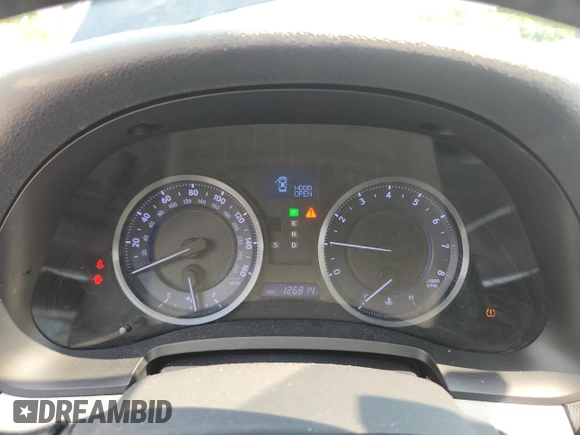 2011 Lexus IS 250 with VIN JTHCF5C28B5044712, listed as a Copart auction lot 62860335 with 126,814 mi miles and Salvage title. Bid and sale history available at DreamBid. Image 9.
