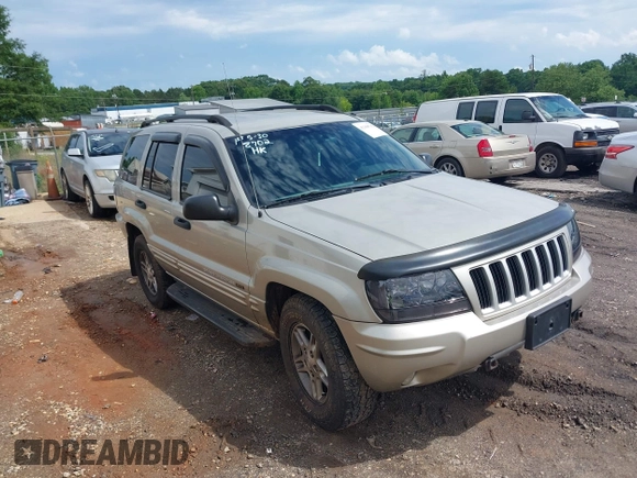 2004 Jeep Grand Cherokee Laredo with VIN 1J4GW48N84C234194, listed as a IAAI auction lot 42388702 with 237,643 mi miles and . Bid and sale history available at DreamBid. Image 1.