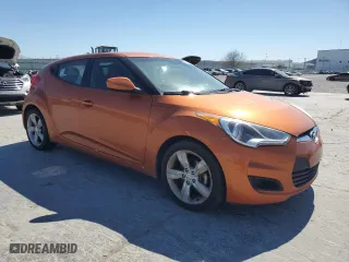 2015 Hyundai Veloster RE:FLEX with VIN KMHTC6AD1FU229115, listed as a Copart auction lot 48346715 with 150,587 mi miles and Clean Title. Bid and sale history available at carsss.com. Image 4.