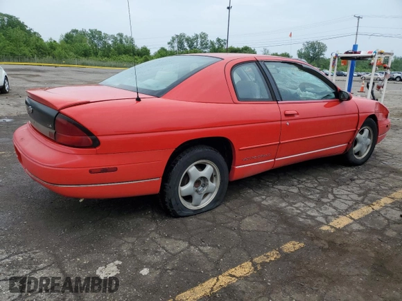 1997 Chevrolet Monte Carlo LS with VIN 2G1WW12M1V9225306, listed as a Copart auction lot 60445135 with 171,404 mi miles and Clean title. Bid and sale history available at DreamBid. Image 3.