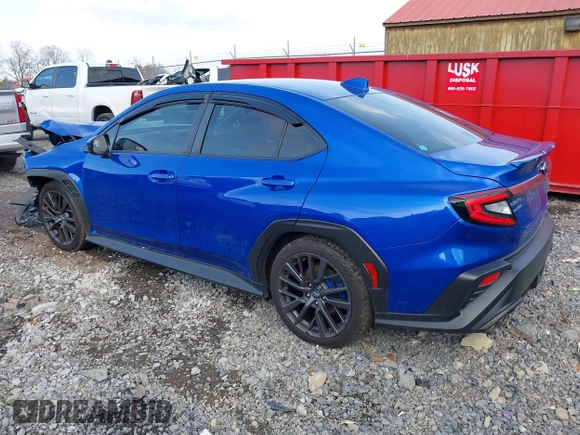 2023 Subaru WRX Premium with VIN JF1VBAF63P9803317, listed as a IAAI auction lot 41922552 with 21,952 mi miles and . Bid and sale history available at DreamBid. Image 3.