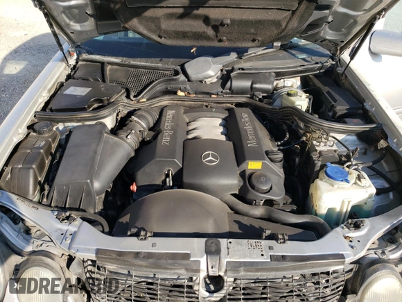 1998 Mercedes-Benz E-Class with VIN WDBJF65F1WA711193, listed as a Copart auction lot 76052034 with 168,935 mi miles and Salvage Title. Bid and sale history available at carsss.com. Image 11.