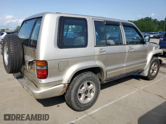 1999 Isuzu Trooper S with VIN JACDJ58X6X7924973, listed as a Copart auction lot 57881235 with 269,301 mi miles and Salvage title. Bid and sale history available at DreamBid. Image 3.