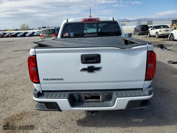 2018 Chevrolet Colorado 4WD Z71 with VIN 1GCPTDE18J1100261, listed as a Copart auction lot 51179945 with 21,580 mi miles and Salvage Title. Bid and sale history available at carsss.com. Image 6.