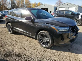 2022 Acura RDX w/A-Spec Package with VIN 5J8TC2H65NL802821, listed as a Copart auction lot 77008644 with 47,393 mi miles and Salvage Title. Bid and sale history available at carsss.com. Image 4.