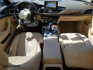 2014 Audi A6 3.0T Prestige with VIN WAUHGAFCXEN115962, listed as a Copart auction lot 52228395 with 134,622 mi miles and Salvage Title. Bid and sale history available at carsss.com. Image 8.