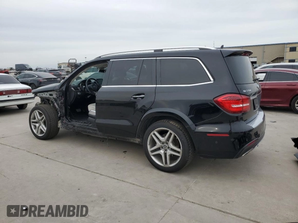 2018 Mercedes-Benz GLS 550 с VIN 4JGDF7DE0JB025674, выставлен на аукционе Copart как лот 47311295 с пробегом 73 783 миль миль и Списание • Salvage title. История ставок и продаж доступна на DreamBid. Изображение 2.