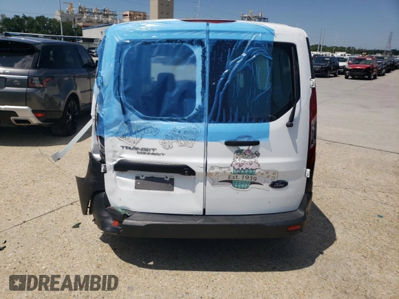 2019 Ford Transit Connect XL with VIN NM0LS7E24K1405248, listed as a Copart auction lot 56296995 with Not provided miles and Salvage title. Bid and sale history available at DreamBid. Image 6.