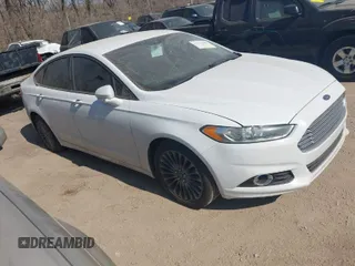 2015 Ford Fusion Titanium with VIN 3FA6P0K90FR282320, listed as a IAAI auction lot 41777384 with 154,204 mi miles. Bid and sale history available at carsss.com. Image 1.