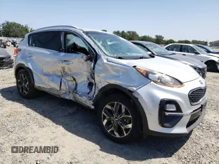 2020 Kia Sportage EX with VIN KNDPN3AC8L7780402, listed as a Copart auction lot 55964355 with 91,728 mi miles and Salvage title. Bid and sale history available at DreamBid. Image 4.