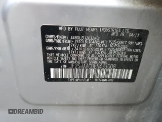 2014 Subaru Forester 2.5i with VIN JF2SJAAC0EH433008, listed as a Copart auction lot 50157215 with 218,418 mi miles and Salvage Title. Bid and sale history available at carsss.com. Image 13.