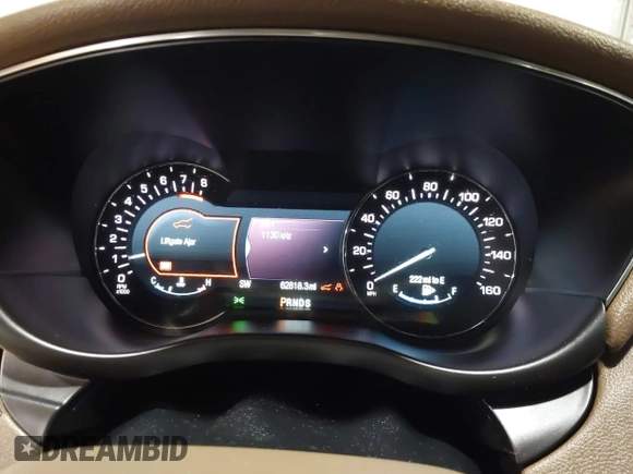 2016 Lincoln MKC Reserve with VIN 5LMTJ3DH2GUJ24052, listed as a IAAI auction lot 41666912 with 62,818 mi miles and . Bid and sale history available at DreamBid. Image 7.