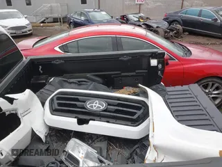 2022 Toyota Tacoma SR with VIN 3TMCZ5ANXNM457736, listed as a IAAI auction lot 41708016 with 44,351 mi miles and . Bid and sale history available at DreamBid. Image 12.