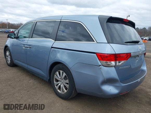 2014 Honda Odyssey EX with VIN 5FNRL5H46EB016800, listed as a IAAI auction lot 42048768 with 144,677 mi miles and . Bid and sale history available at carsss.com. Image 17.