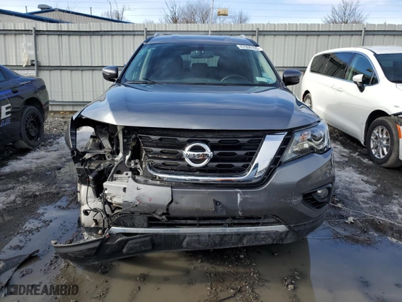 2020 Nissan Pathfinder SV with VIN 5N1DR2BM6LC651425, listed as a Copart auction lot 47008165 with 27,500 mi miles and Salvage Title. Bid and sale history available at carsss.com. Image 5.