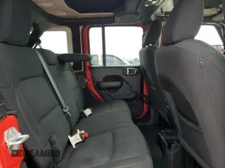 2022 Jeep Wrangler Unlimited Sport S with VIN 1C4HJXDG5NW200568, listed as a Copart auction lot 84410364 with 27,481 mi miles and Salvage Title. Bid and sale history available at carsss.com. Image 10.