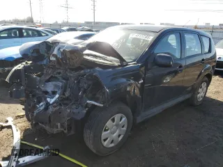 2009 Mitsubishi Outlander ES with VIN JA4LS21W89Z014270, listed as a Copart auction lot 48122385 with 172,277 mi miles and Salvage Title. Bid and sale history available at carsss.com. Image 1.