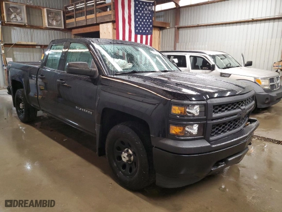 2015 Chevrolet Silverado 1500 Work Truck with VIN 1GCVKPECXFZ199865, listed as a Copart auction lot 78698274 with 105,644 mi miles and Salvage Title. Bid and sale history available at carsss.com. Image 4.