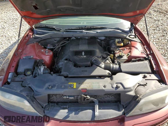 2004 Lincoln LS w/Sport Pkg with VIN 1LNHM87A84Y642005, listed as a Copart auction lot 55619475 with 98,859 mi miles and Clean Title. Bid and sale history available at carsss.com. Image 11.