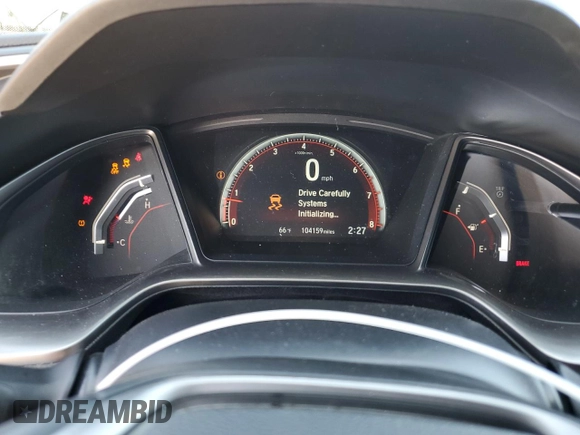 2017 Honda Civic Sedan Si with VIN 2HGFC1E54HH706618, listed as a Copart auction lot 49728275 with 104,159 mi miles and Salvage Title. Bid and sale history available at carsss.com. Image 9.