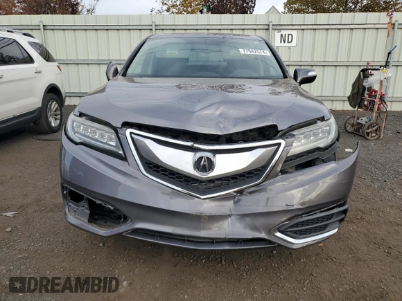 2017 Acura RDX with VIN 5J8TB4H38HL034261, listed as a Copart auction lot 77942574 with 70,292 mi miles and Salvage Title. Bid and sale history available at carsss.com. Image 5.