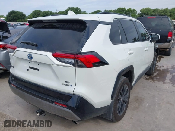 2022 Toyota RAV4 Hybrid SE with VIN 4T3T6RFV4NU065150, listed as a IAAI auction lot 42166772 with 69,868 mi miles and . Bid and sale history available at DreamBid. Image 4.