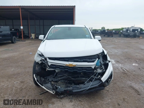 2022 Chevrolet Colorado 2WD Work Truck with VIN 1GCGSBEN1N1124031, listed as a IAAI auction lot 42102758 with 77,508 mi miles and . Bid and sale history available at DreamBid. Image 13.