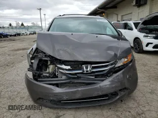 2015 Honda Odyssey EX with VIN 5FNRL5H45FB027272, listed as a Copart auction lot 52079545 with 112,192 mi miles and Salvage Title. Bid and sale history available at carsss.com. Image 5.