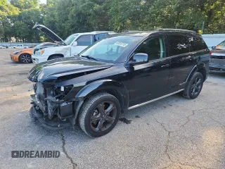 2018 Dodge Journey Crossroad with VIN 3C4PDCGG7JT515900, listed as a Copart auction lot 61615715 with 73,357 mi miles and Salvage title. Bid and sale history available at DreamBid. Image 1.
