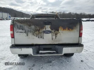 2006 Ford F-150 XL with VIN 1FTRF14W76NB63363, listed as a Copart auction lot 87445634 with 0 mi miles and Salvage Title. Bid and sale history available at carsss.com. Image 6.