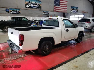 2007 Chevrolet Colorado Work Truck with VIN 1GCCS149378213963, listed as a Copart auction lot 46481445 with 165,706 mi miles and Salvage Title. Bid and sale history available at carsss.com. Image 3.