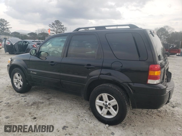 2007 Ford Escape Hybrid with VIN 1FMCU49HX7KB90305, listed as a Copart auction lot 44300405 with 240,011 mi miles and Salvage Title. Bid and sale history available at carsss.com. Image 2.