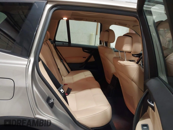 2008 BMW X3 3.0si with VIN WBXPC93498WJ20366, listed as a IAAI auction lot 42097355 with 121,393 mi miles and . Bid and sale history available at DreamBid. Image 8.