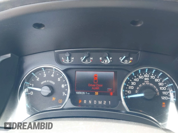 2012 Ford F-150 XL with VIN 1FTFX1EF0CFB37160, listed as a IAAI auction lot 42210422 with 185,628 mi miles and . Bid and sale history available at DreamBid. Image 7.